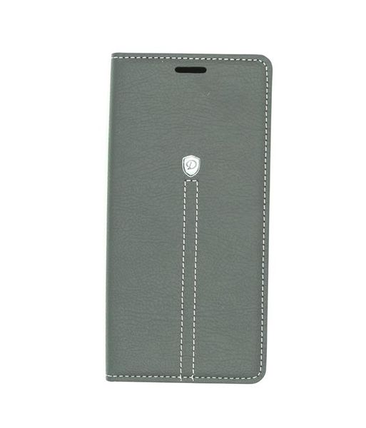 Sparkle Book Style Faux Leather Flip Case for Samsung A8 2018 - Black