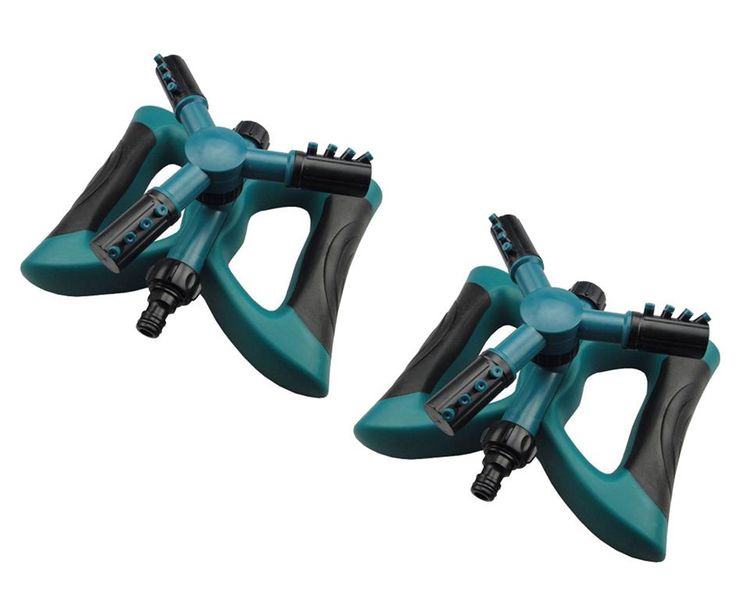 Automatic 360 Degree Rotating Lawn Sprinkler - Set of 2