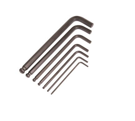 MTS - Ball Point Hex Key Set - Set of 7