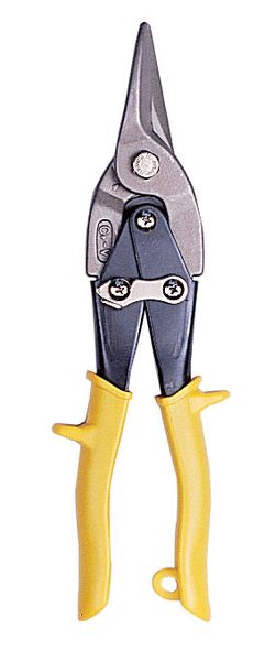 MTS - 250mm Tin Snips - Yellow