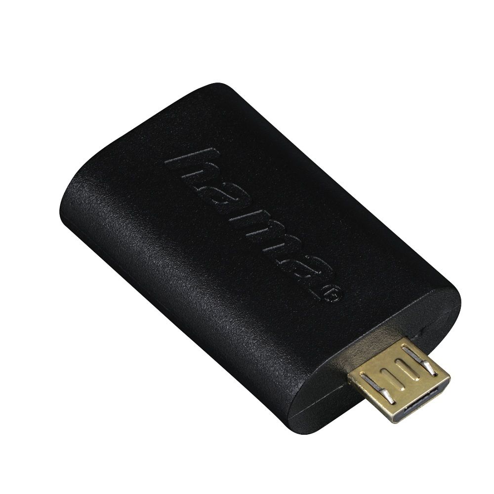 Hama USB  micro B plug OTG Adapter - Black | Buy Online in South Africa  