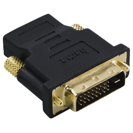 Hama DVI Socket HDMI Adapter Black Shop Today. Get it Tomorrow