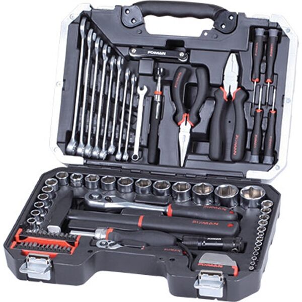 Fixman Socket Tool Set 84 Piece 1/2" &amp; 1/4" Drive