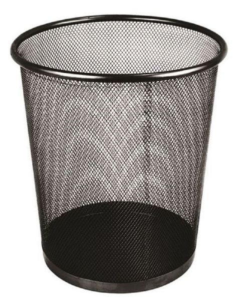 Waste Paper Bin - Black