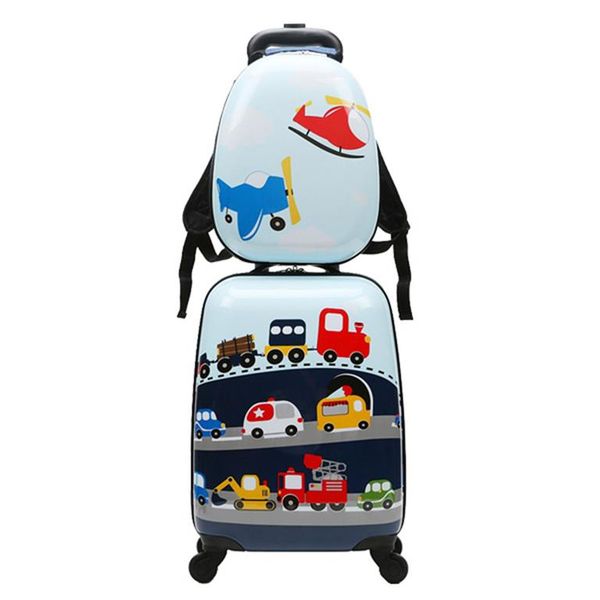 Kids Hard Shell Suitcase &amp; Backpack Set