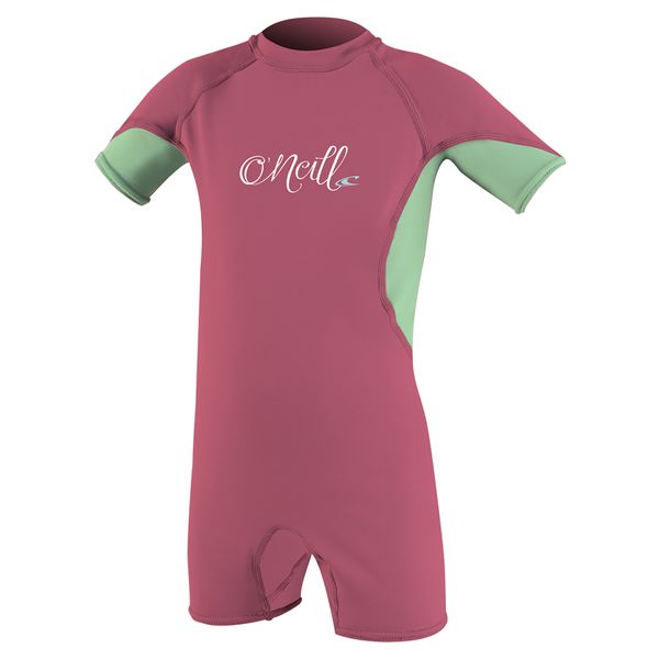 O'Neill Girls Toddlers Ozone UV Spring - O'Neill Pink/Mint/White (Size: 5)