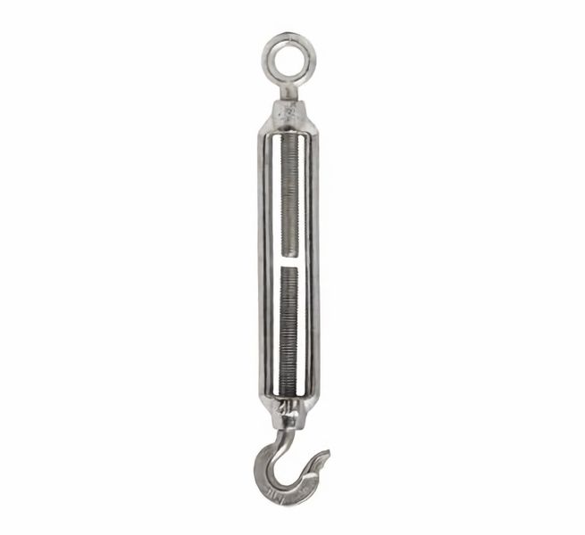 5 Piece Turnbuckle Hook &amp; Eye Galvanized - 10x150mm