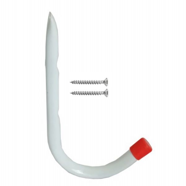 Zenith Tubular Round Storage Hooks - 1 Hook Per Pack (6 Piece)