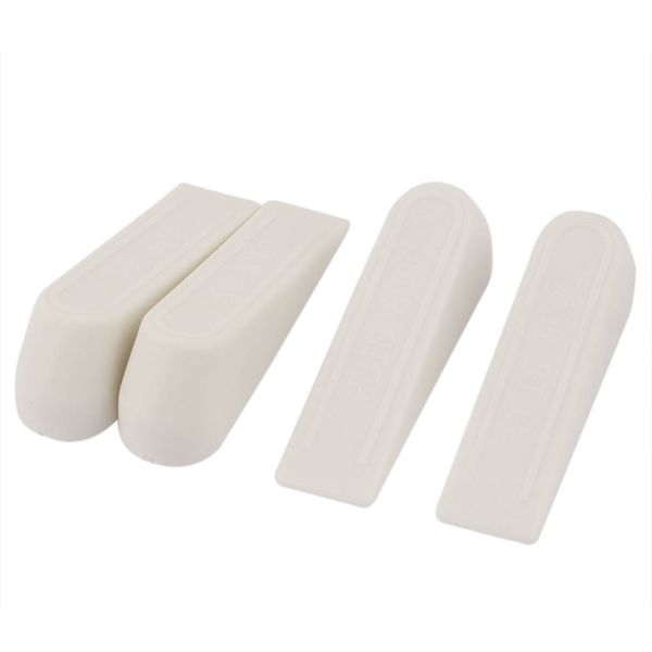 20 Piece Door Srtopper Wedge Vinyl - White