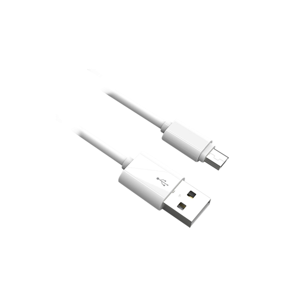TechAdvantage Micro USB Cable - 1m (White)