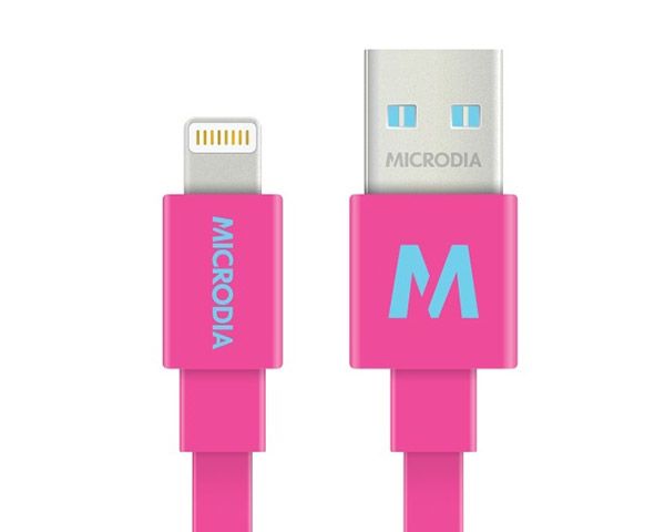Microdia Lightning Cable - Candy Pink (1.5m)