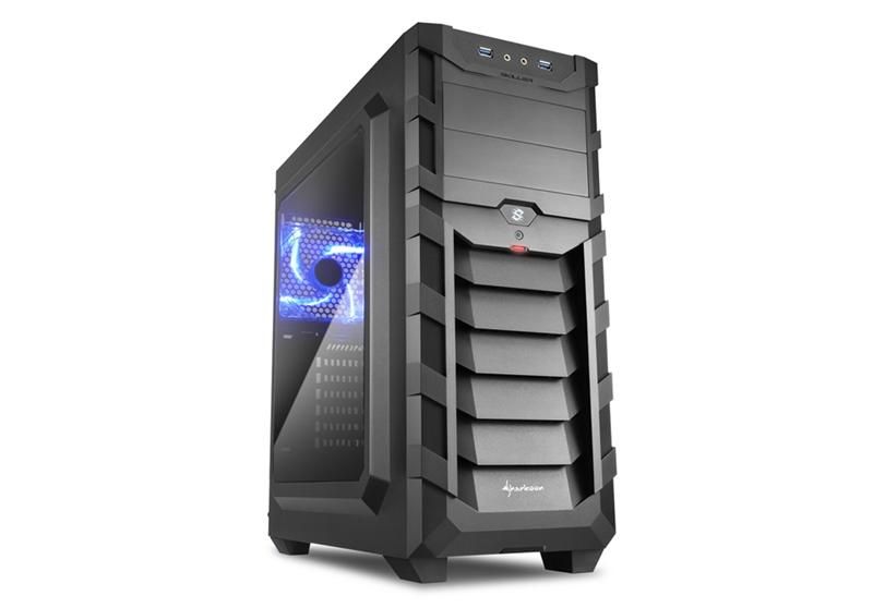 Sharkoon Skiller SGC1 Glass Window ATX Tower - Black