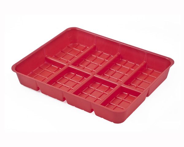 Poltek Poultry Chick Feed Tray - 3/100