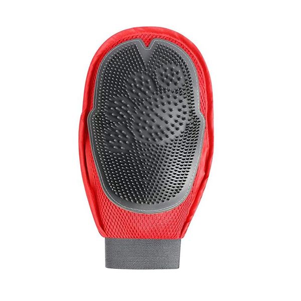 Pet Dual Side Comb Shower Grooming Glove