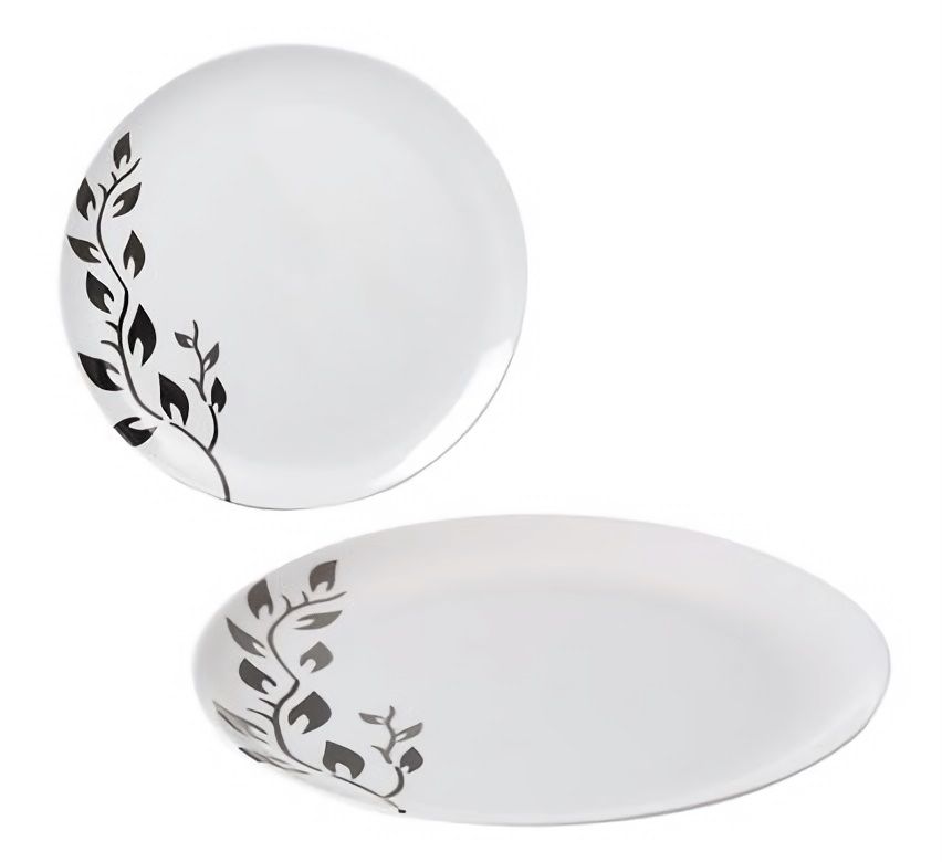 Bulk Pack x 8 Melamine Leaf Dinner Plate 25cm. Shop Today. Get it