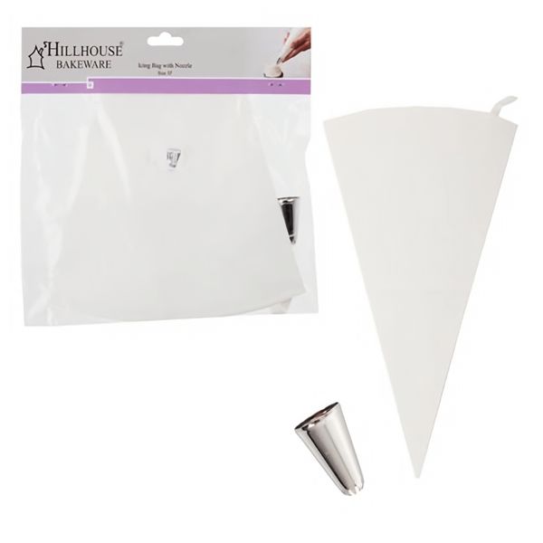 Bulk Pack x 5 Icing-Set Cotton Bag &amp; Nozzle Size 35.