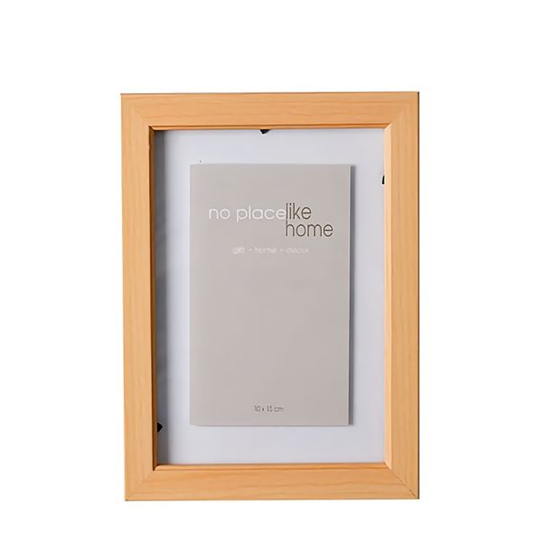 Bulk Pack x 6 Picture-Frame Wooden Dark Wood 13x18cm.