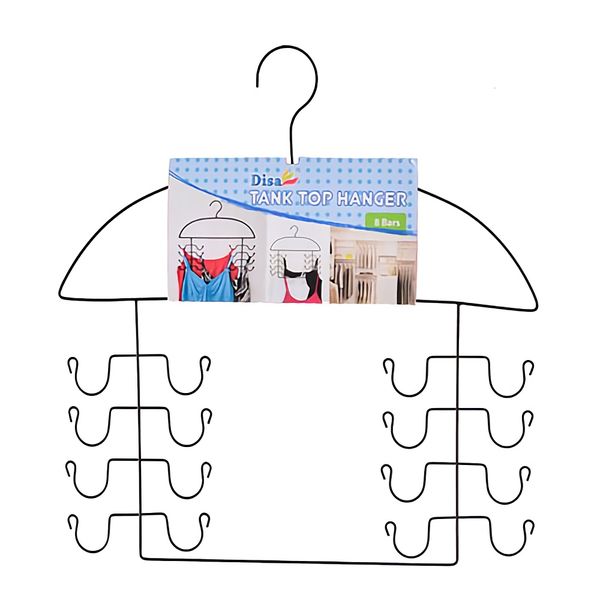Bulk Pack x 5 Hanger Metal FOR Tank Top 8-Bars.