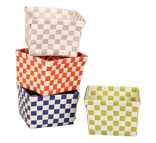 Bulk Pack x 5 Planter Bamboo Diameter Hight 24cm.