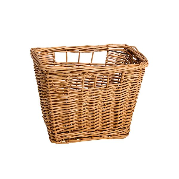 Bulk Pack x 5 Basket Rattan Rectangular 21x15x9cm.