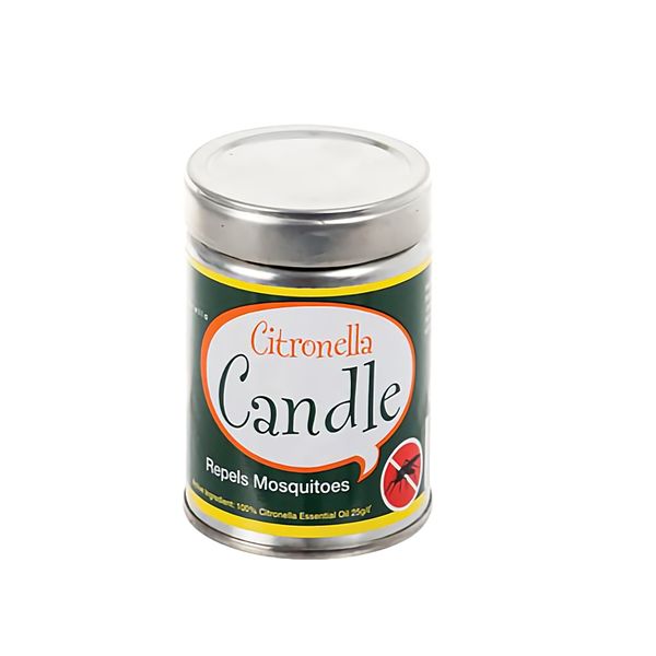 Bulk Pack x 4 Candle Citronella 250g Campers Tin.