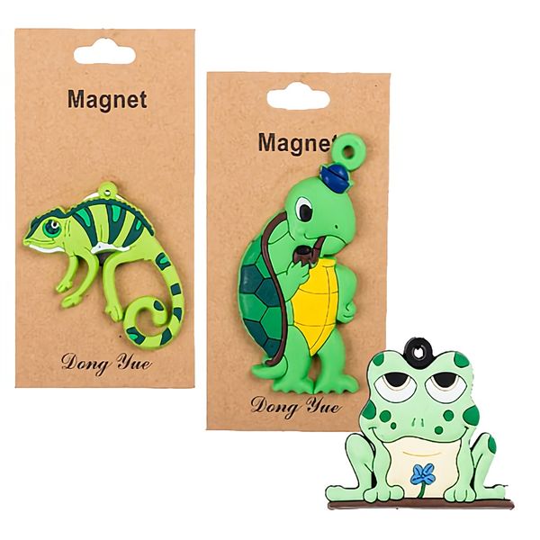 Bulk Pack x 9 Memo Holder magnetic Animal .