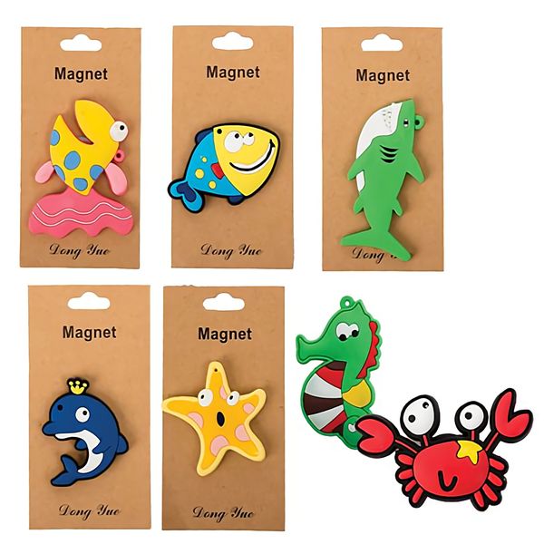 Bulk Pack x 6 Memo Holder magnetic Seaworld .