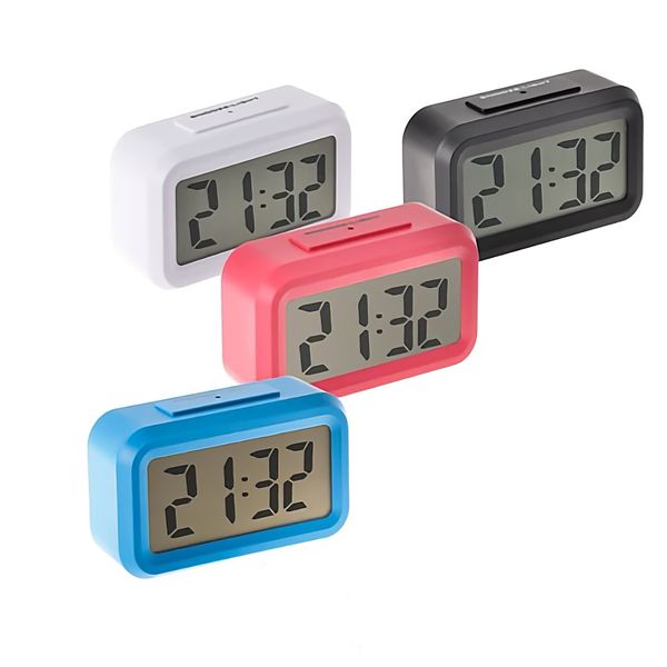 Bulk Pack x 4 Clock Alarm Digital 5-Function .