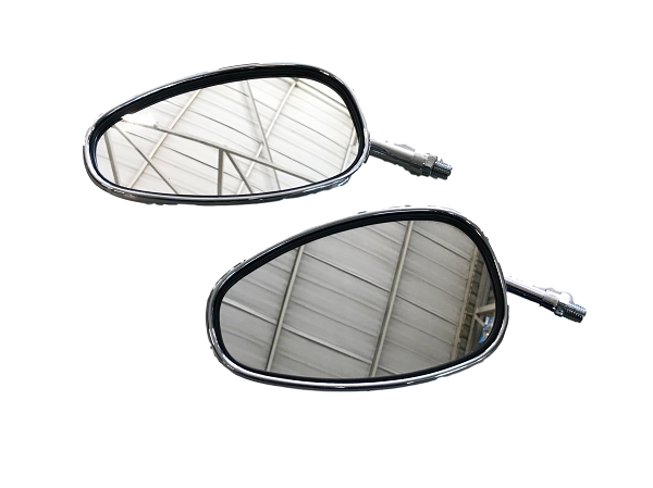 Rotracc Chrome Mirrors - 10mm