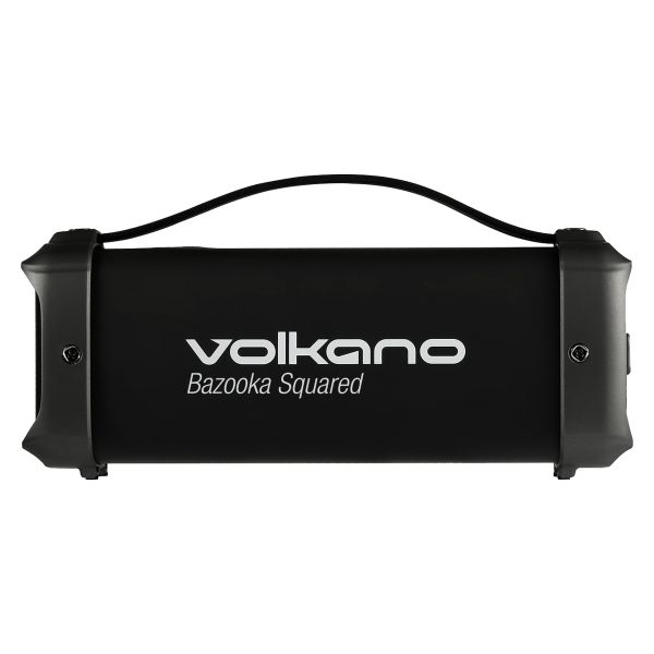 Volkano Bazooka Squared Series Bluetooth Speaker - Black