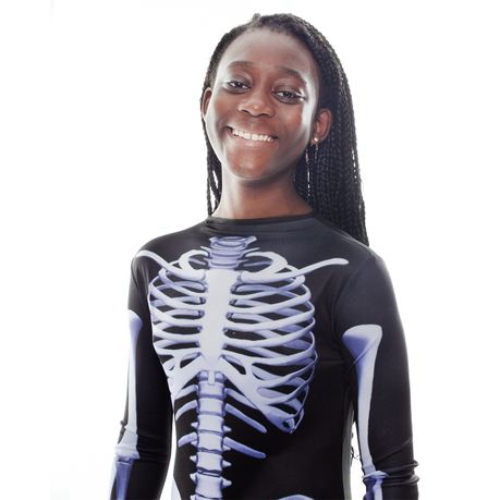 skeleton jumpsuit