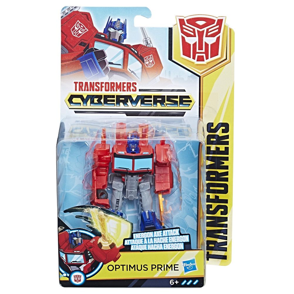Transformers Cyberverse Warrior Class Figure Optimus Prime Buy