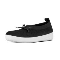 fitflop uberknit ballerina black