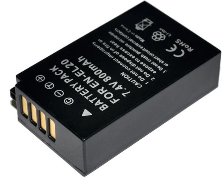 DMK EN-EL20 Camera Battery for Nikon
