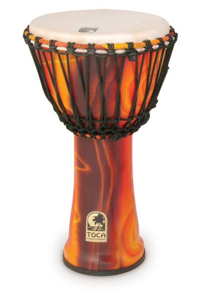 Toca 10" Freestyle Rope Tuned Djembe - Fiesta