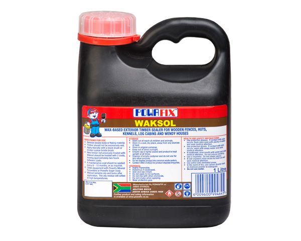 Powafix - Waksol Coating - Home Improvement - Sealers &amp; Varnishes -5L