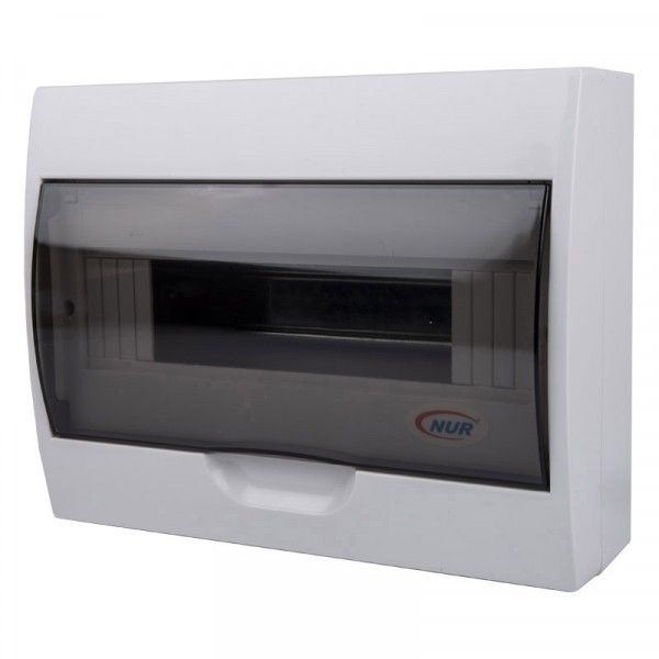 NUR - Din Rail - Distribution Board - Metal - 12 Way