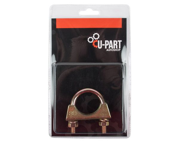 U-Part Autoshop Exhaust Pipe Clamp - 43mm