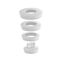 Wirquin Universal Sink Plug - White