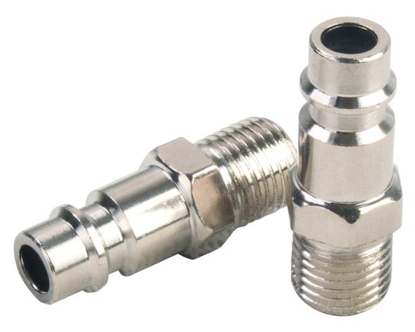 Rockworth Press-In Male Hose Coupler - 1/4