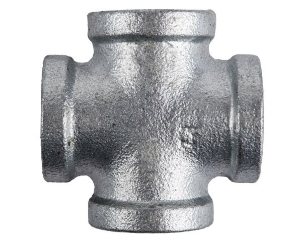 Bulk Pack x 2 Galvanised Crosses - 50mm