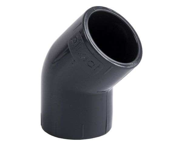 Bulk Pack x 2 45Degree Solvent Elbow - 110mm