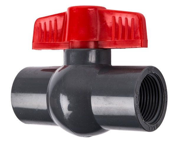 Torrenti - Ball Valve - PVC - Threaded - 50mm - 4 Pack