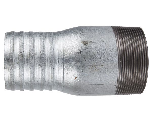 Galvanised Swage Adaptor - 25mm - 5 Piece Pack - 10 Pack