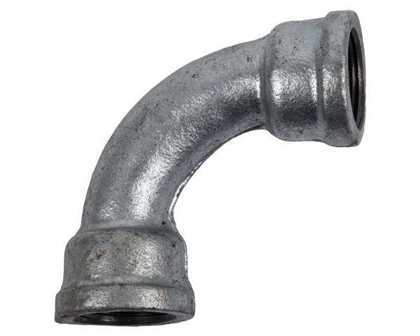 K-Brand - Galvanised F/F - 90 Degree Bend - 20mm - 10 Pack