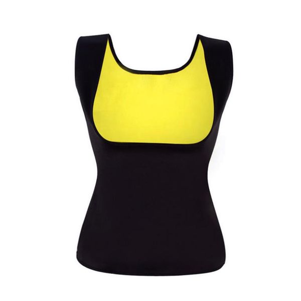 Hot Sweat Workout Slimming Top - Black (Size: 3XL)