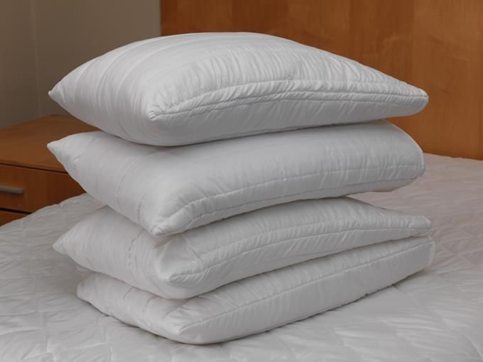 Dreyer Linen Quilted Hospitality Pillow Protector - Set of 4
