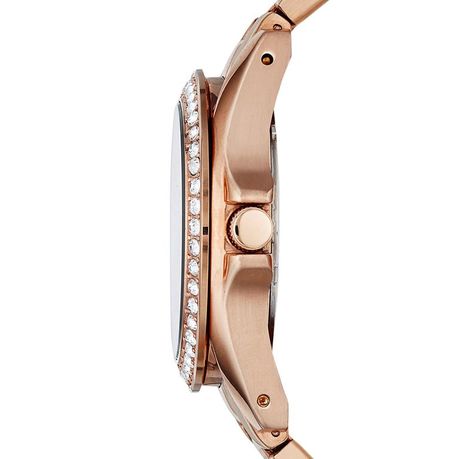 Fossil rose gold hot sale watches for ladies