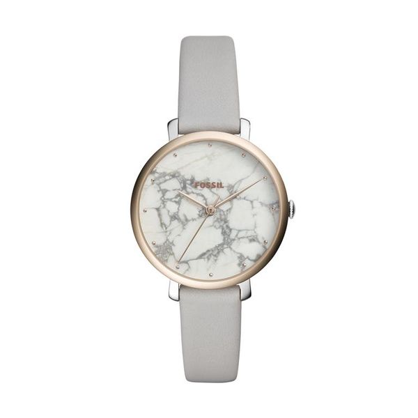 Fossil Jacqueline Women Grey Leather Watch