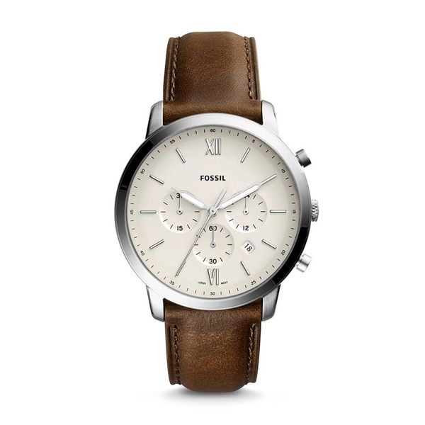 Fossil Neutra Chrono Men Brown Leather Watch